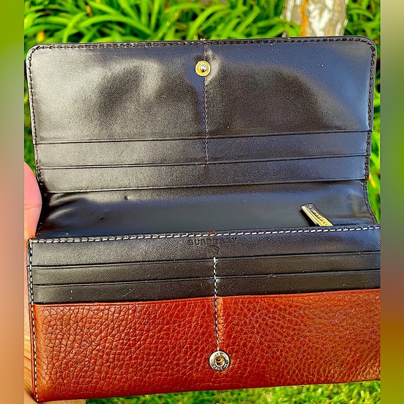 Authentic Burberry London Leather Long wallet - Picture 2 of 14
